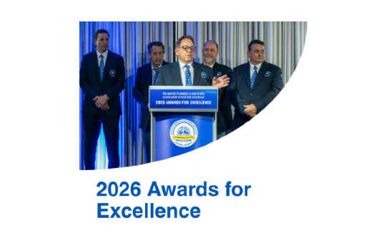 2026 Awards for Excellence entries open Thursday 1 October