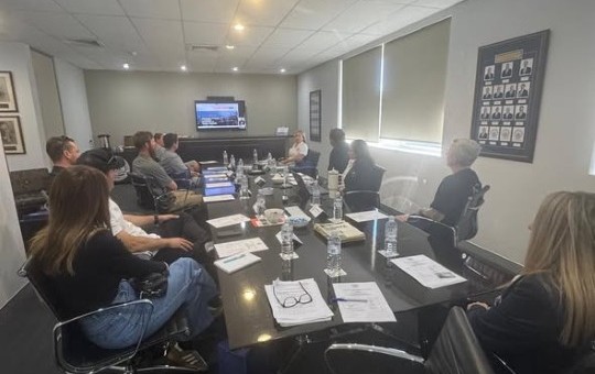 An informative induction session for our new members